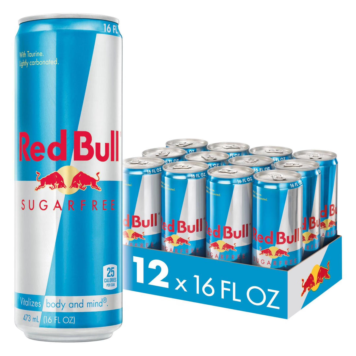 RedBull Sugar Free Diet 12/16oz R16