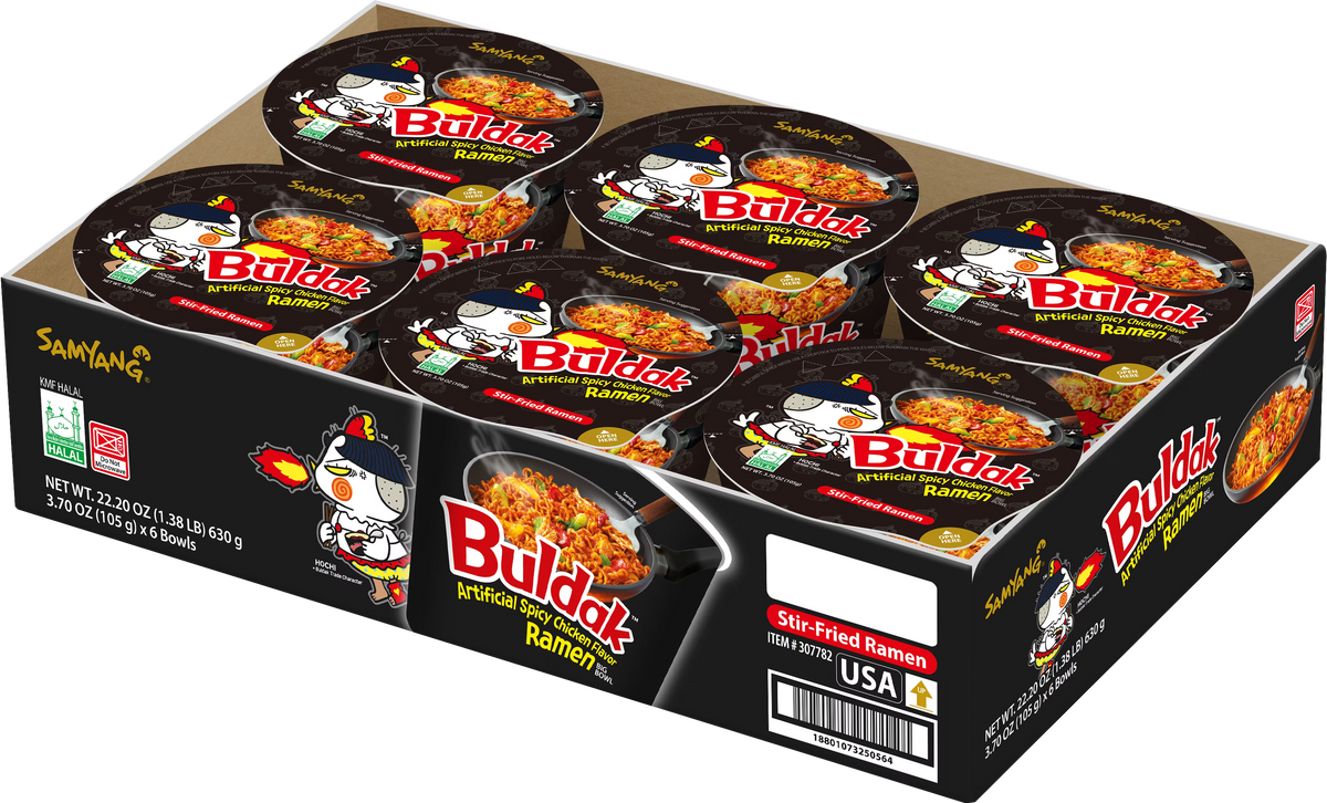 Samyang Buldak Original Spicy Ramen 6/2.47oz