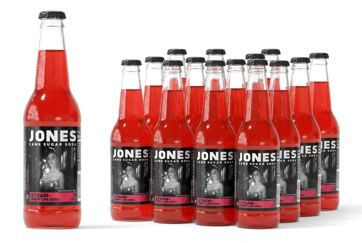 Jones Strawberry Lime Soda 12/12