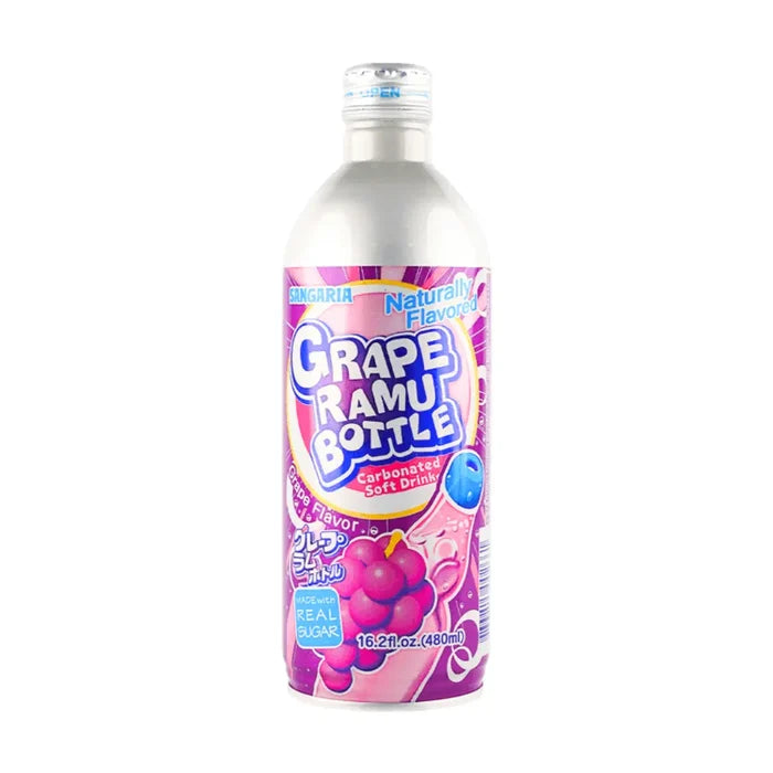 Sangaria Grape Bottle Carbonated Drink 24/500g