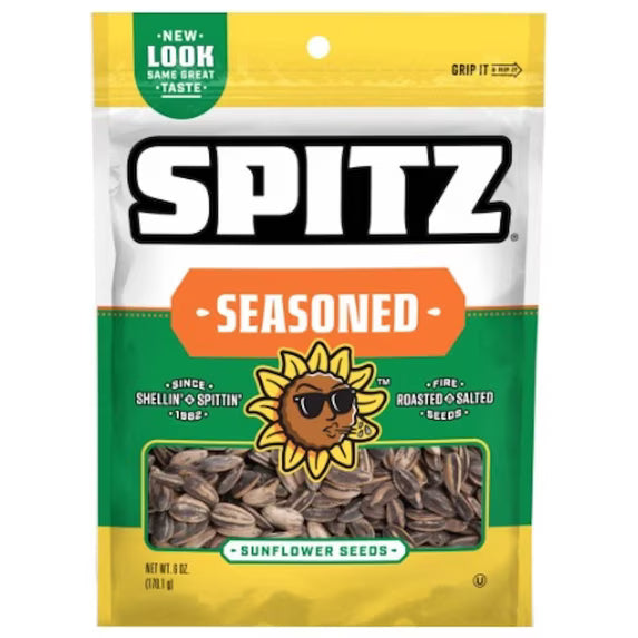 Spitz Seeds Seasoned 9/6oz Bags