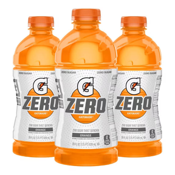 Gatorade Orange Zero 15/28oz (1.75PT) 828mL