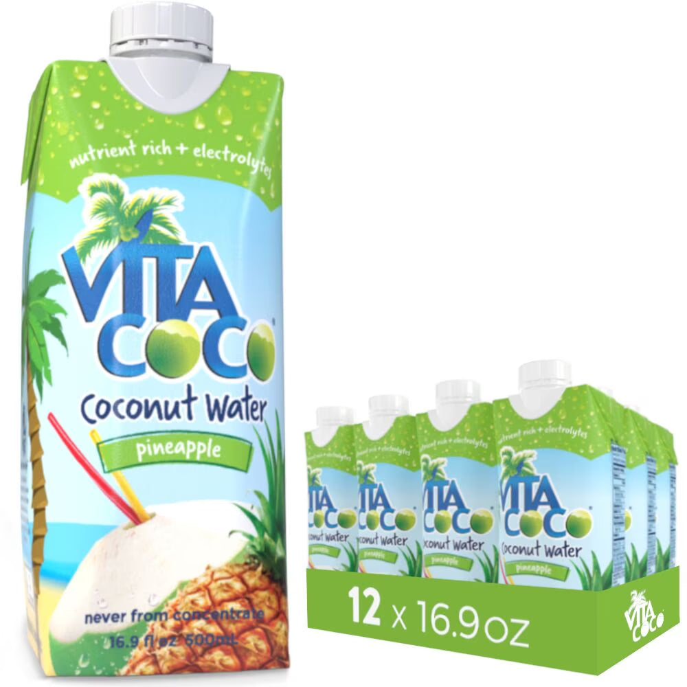 Vita Coco Pineapple Coconut Water 12/16.9oz