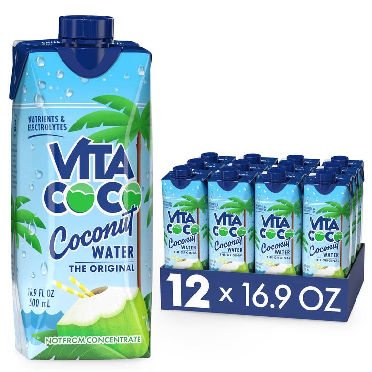 Vita Coco Pure Coconut Water 12/16.9oz (500ml)