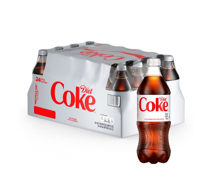 Diet Coca Cola 24ct/20oz (591mL) (1.25pt)