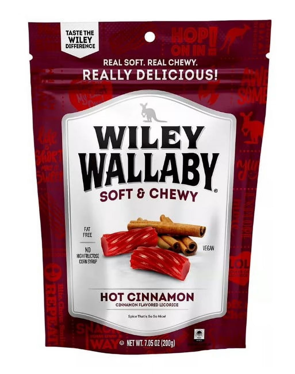 Wiley Wallaby Hot Cinnamon 12/7.05oz