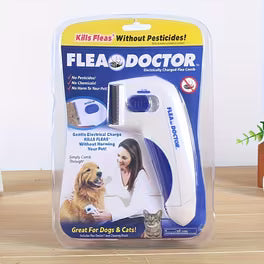 Flea Doctor E Flea Comb White