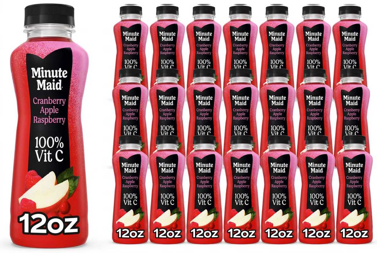 Minute Maid Cranberry Apple Raspberry Juice 24