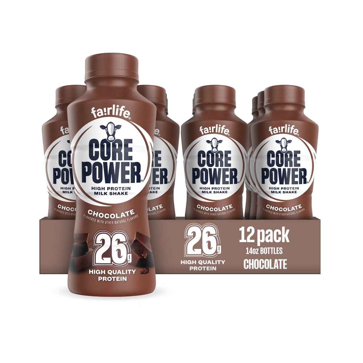 Core Power Chocolate 26g Protein 12/14oz