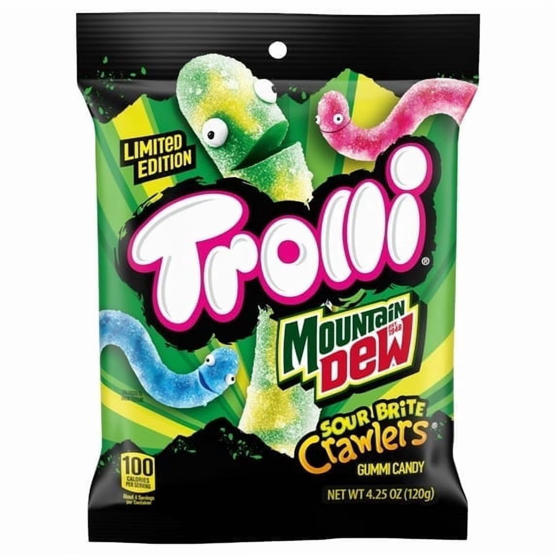 Trolli Mountain Dew Sour Brite Cr 12ct/4.25oz Bags