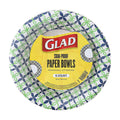 Glad Paper Bowls 6ct 12oz Microwaveable Cut-Resis