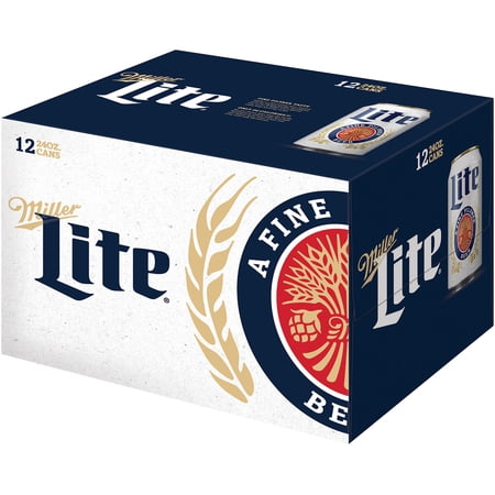 Lite Pilsner Beer 12/24oz Cans