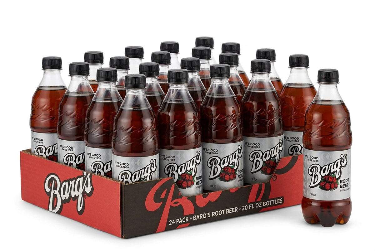 Barq's Root Beer Soda 24/20oz