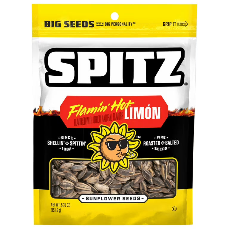 Spitz Seeds Flamin' Hot Limon 9/5.35oz Bags