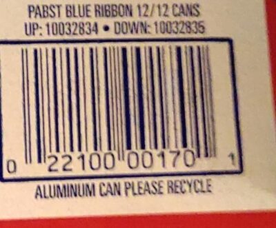 Pabst Blue Ribbon 2x12pk 24/12oz