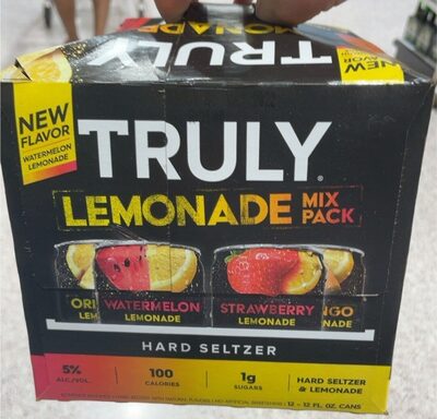Truly Lemonade Variety Hard Seltzer 2x12pk 24/12oz