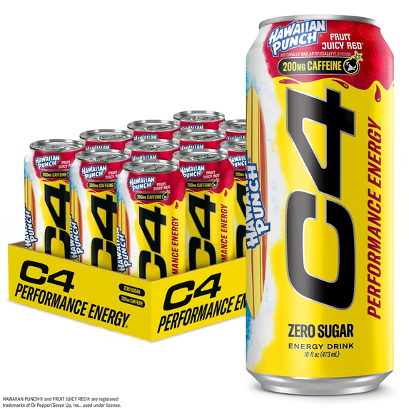C4 12/16oz Hawaiian Punch