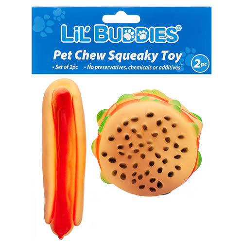 Lil' Buddies Pet Chew Toy 2pcs