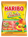Haribo Peaches Gummy Candy 12/5oz (142g)