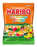 Haribo Mini Rainbow Frog Gummies 12ct/5oz