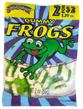 Snackerz 2/$2 Gummy Frogs 12ct 12/2oz Bags