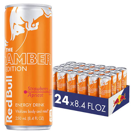 RedBull Amber Strawberry Apricot  24/8.4oz R8