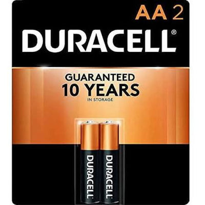 Duracell AA 2pk Guaranteed