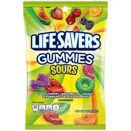 Life Savers Gummies Sours 7oz