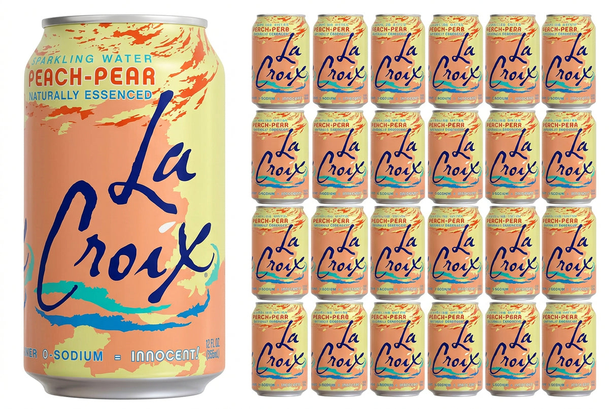 La Croix Sparkling Water Peach-pea12oz/ 24ct/355ml