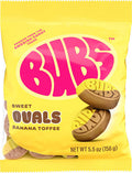 Bubs Sweet Ovals Banana Toffee 5.5oz (156g)