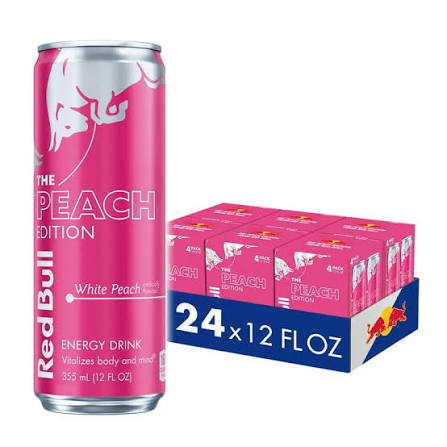 RedBull White Peach 24/12oz (355ml