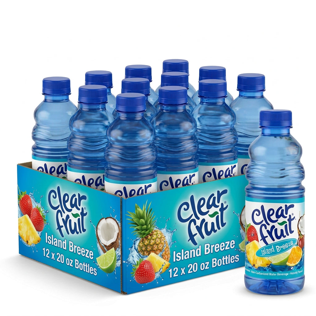 Clear Fruit Island Breeze Flavored Water 12/20oz