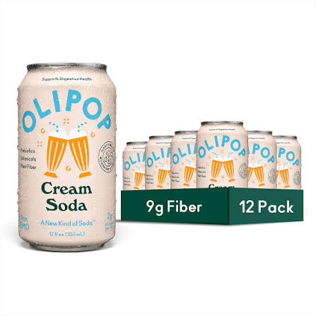 Olipop 12/12oz Cream Soda