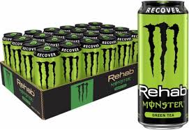 Monster Rehab Green Tea Energy 24/15.5oz (458mL)