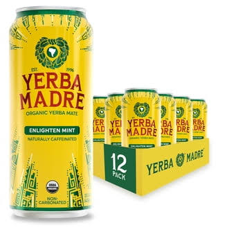 Guayaki Yerba Mate Enlighten Mint Low Sugar 12/15.