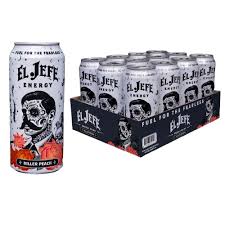 El Jefe 12/16oz Killer Peach Energy Drink