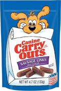 Canine Carry Outs Sausage Links Snacks 4.7oz