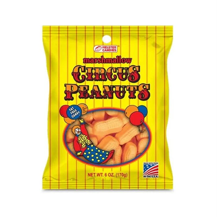 Marshmallow Circus Peanut 6oz