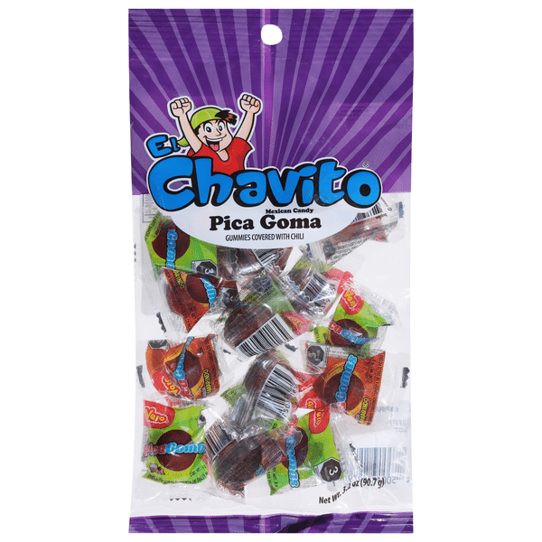 El Chavito Pica Goma 6ct Mexican Candy