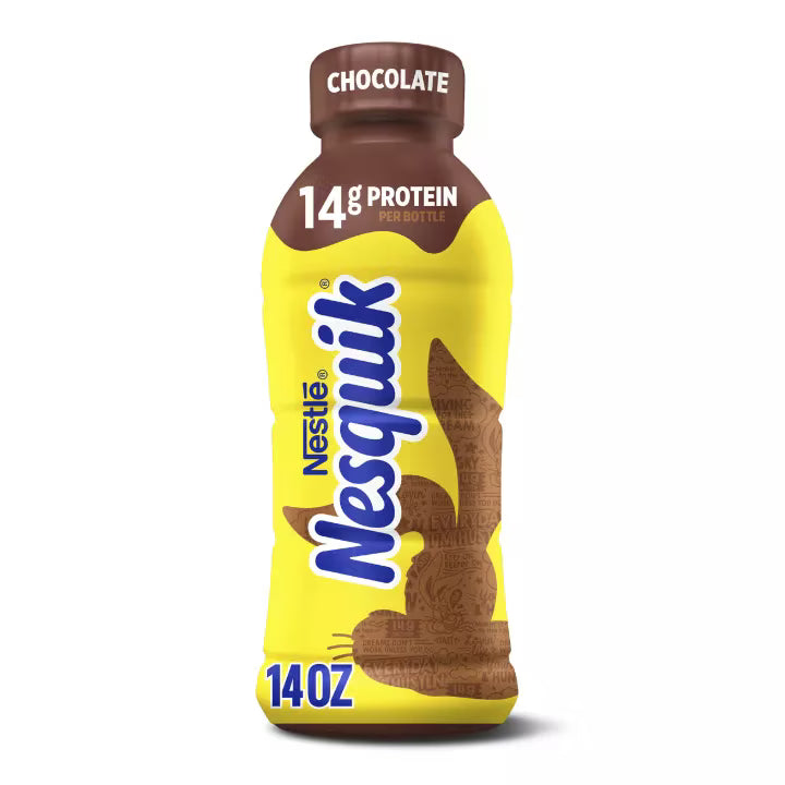 Nestle Nesquik Chocolate Milk 12/14oz (414ml)