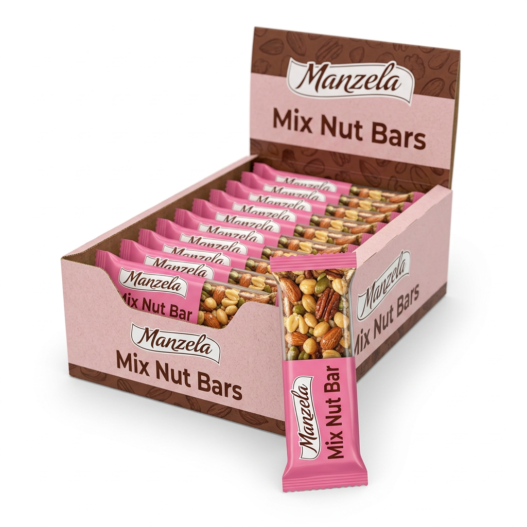 Manzela Mixnut Bar 20ct