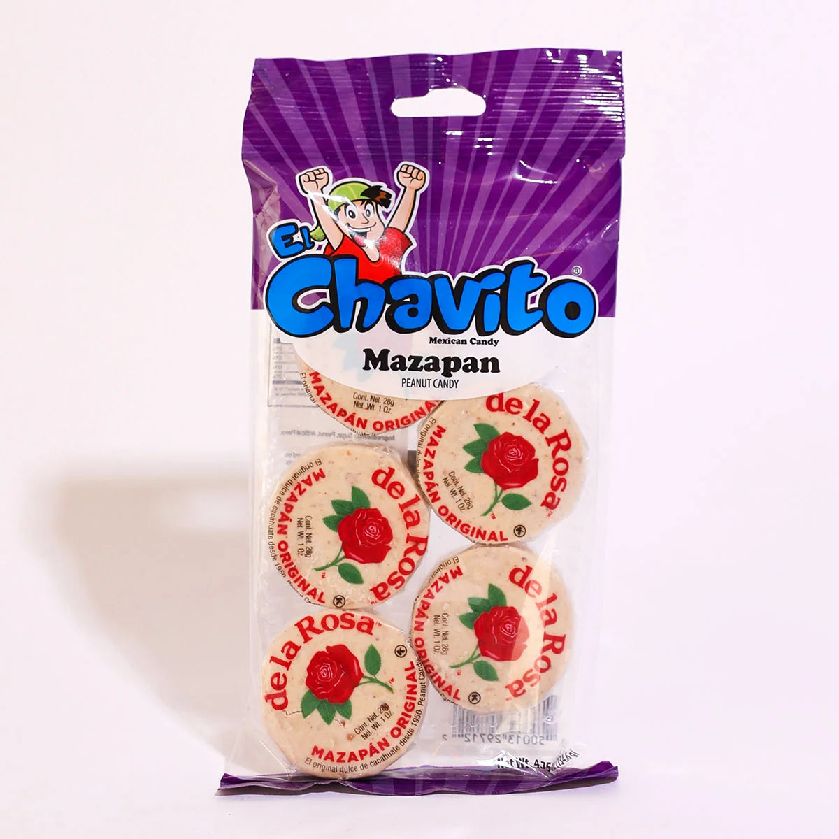 El Chavito Mazapan 6ct Mexican Candy