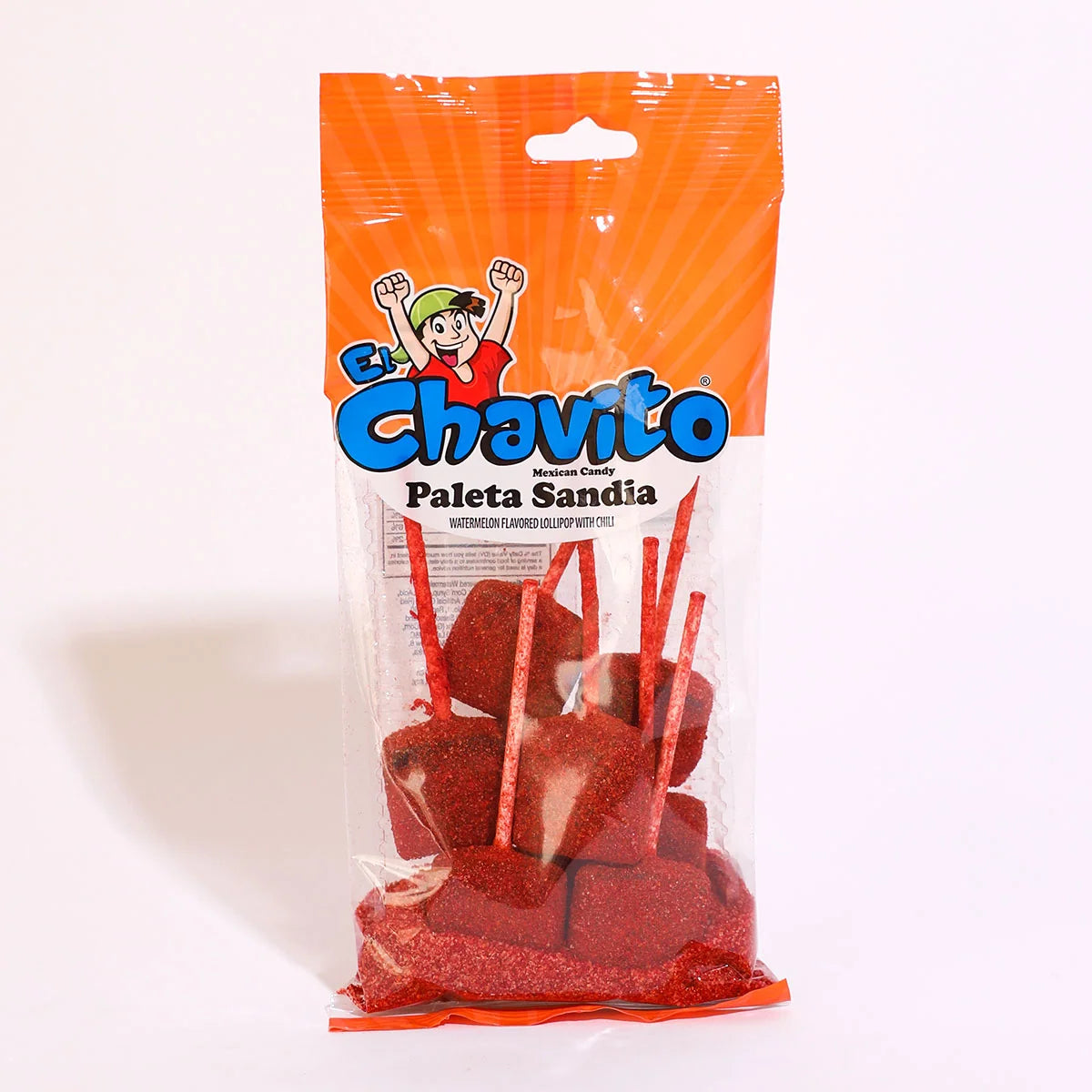 El Chavito Paleta De Sandia 12ct Mexican Candy