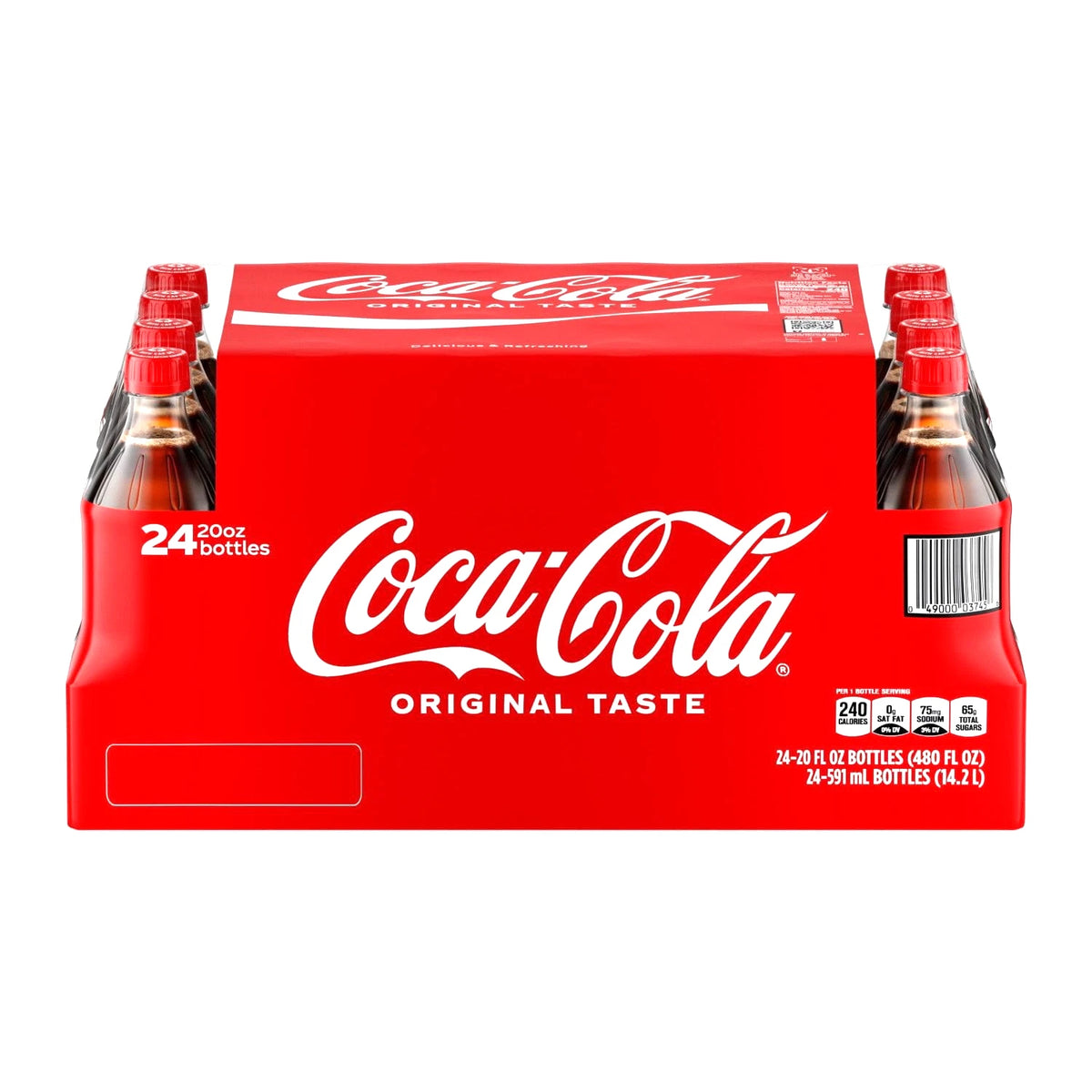 Coca Cola Regular 24ct/20oz (591mL) (1.25pt)