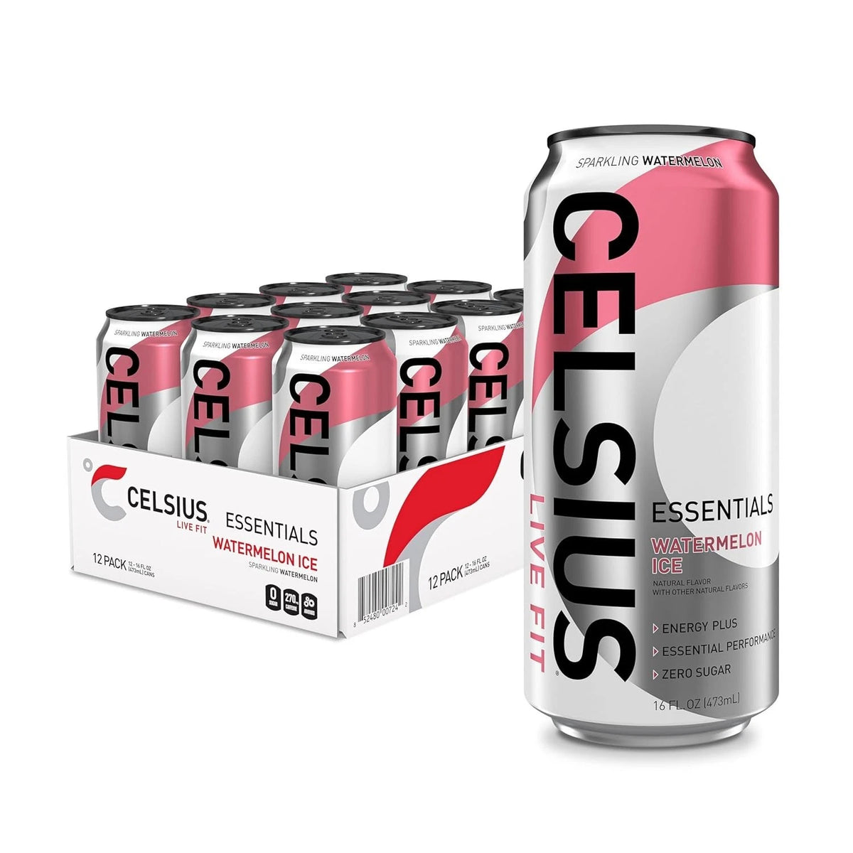 Celsius Watermelon Ice 12/16oz