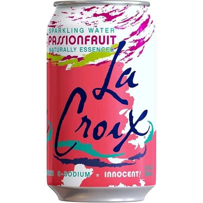 La Croix Sparkling Water Passion Fruit 12oz/ 24ct
