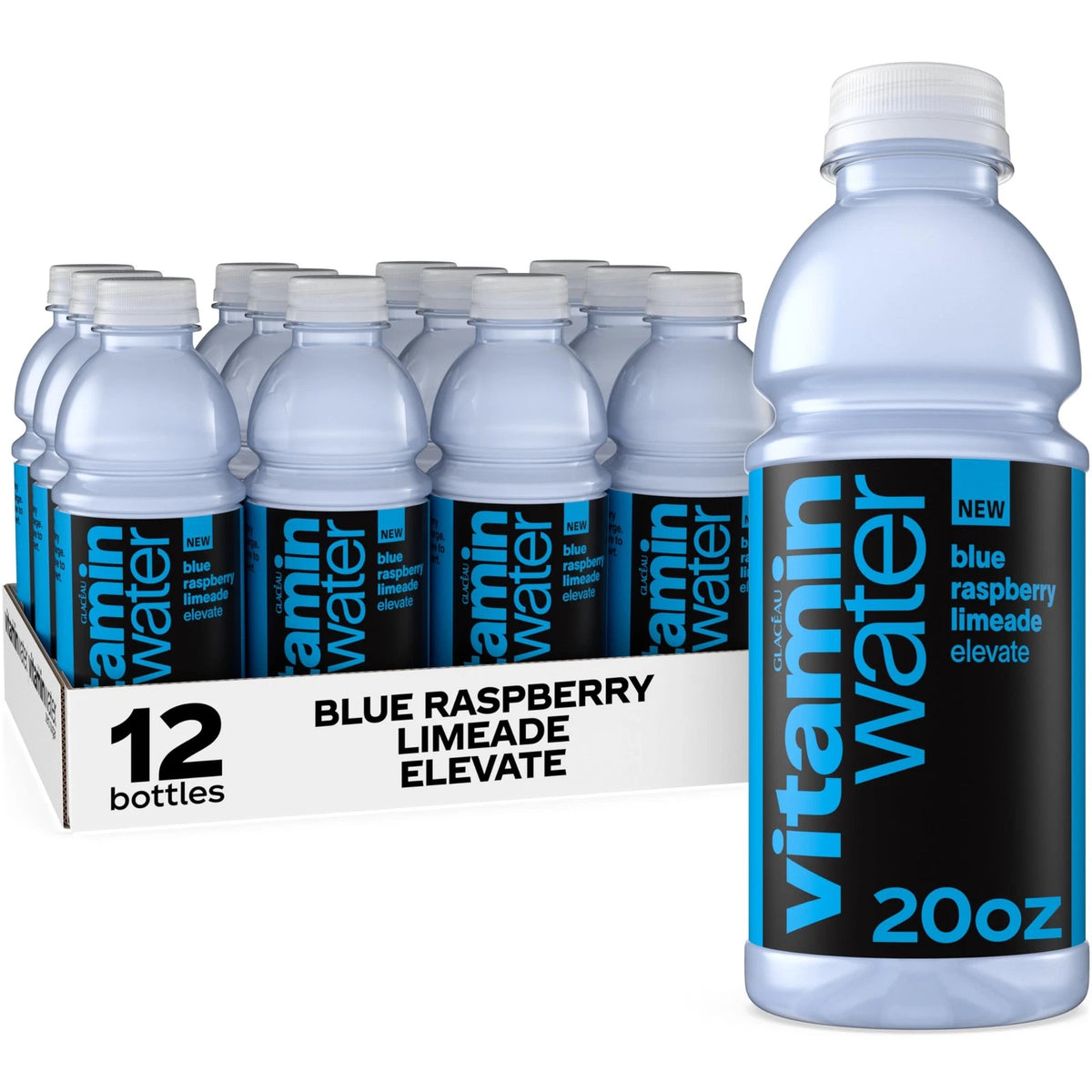 Vitamin Water Blue Raspberry Limeade 12/20oz