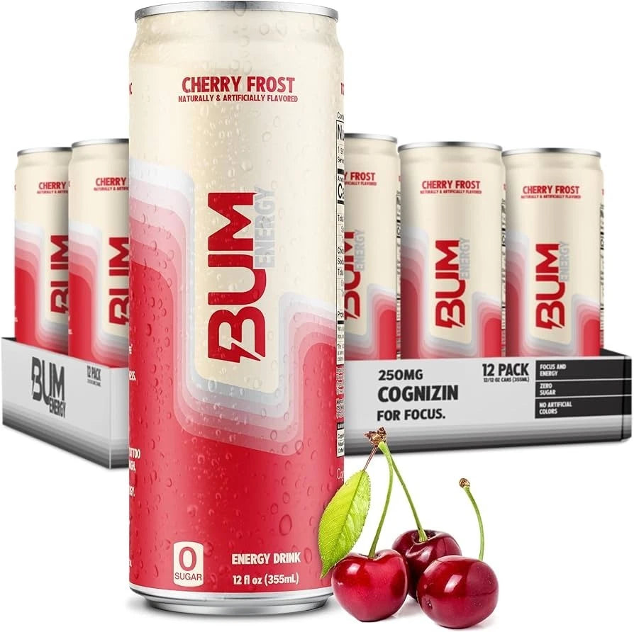 Bum Energy Cherry Frost 12/12oz