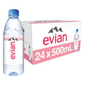 Evian Natural Spring Water 24/500mL