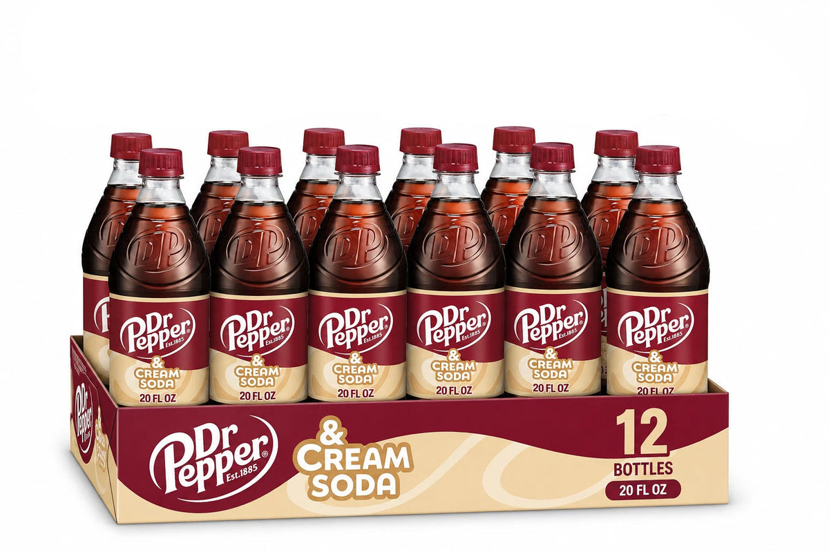 Dr Pepper Cream Soda 24/20oz